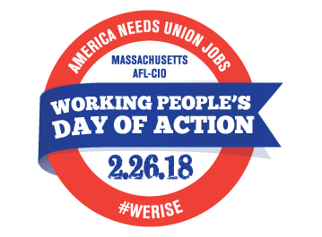 Working People Day of Action Logo